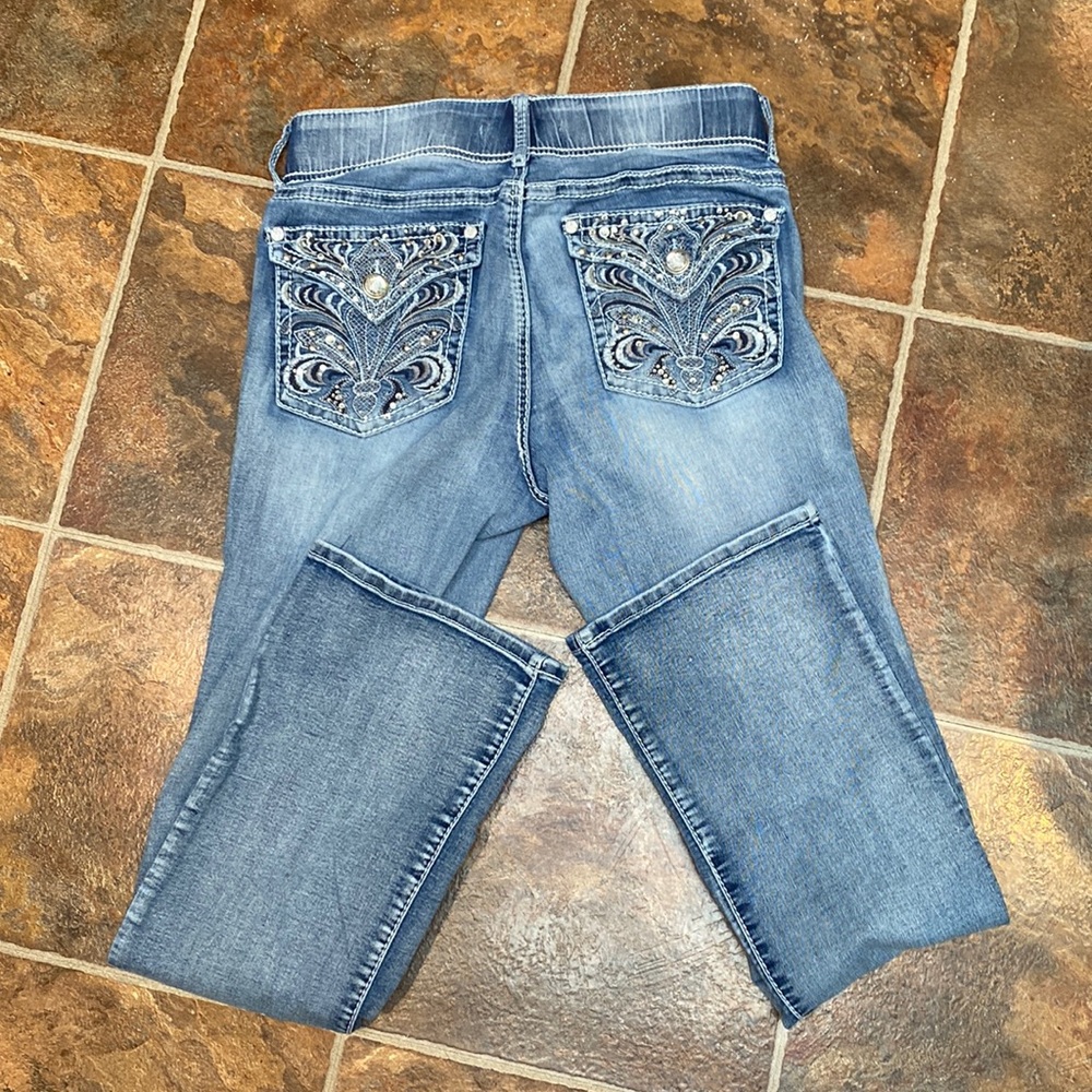 Apt 9 bootcut bling stretch jeans